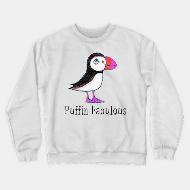 Puffin fabulous Crewneck Sweatshirt by Funkyscottish